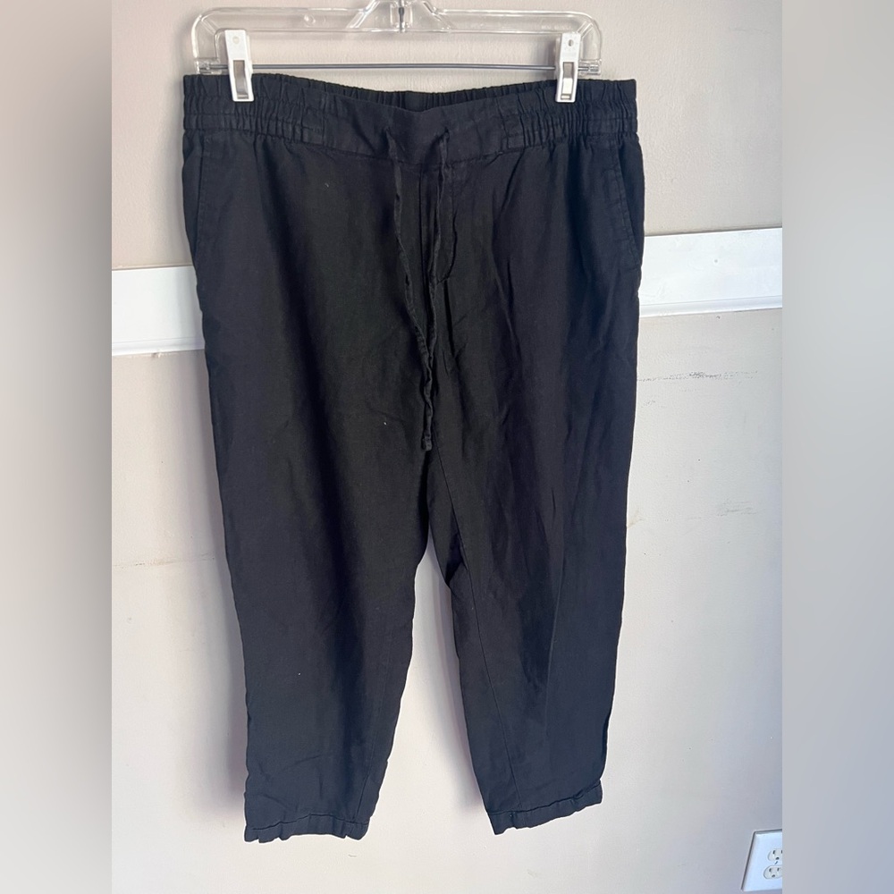 Old Navy Women's Black Cropped Joggers